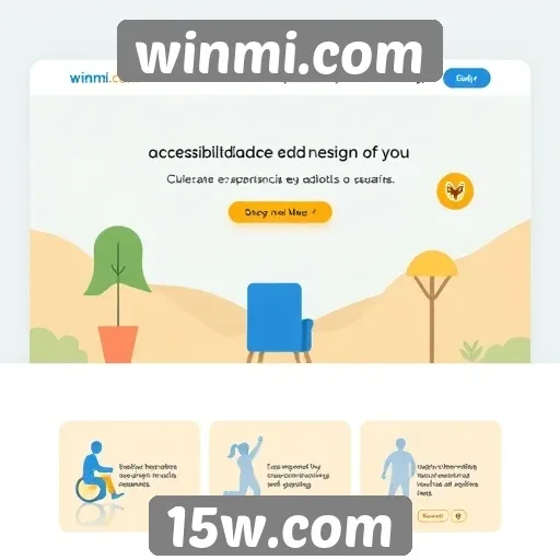 Acessibilidade e design responsivo no site Winmi.com